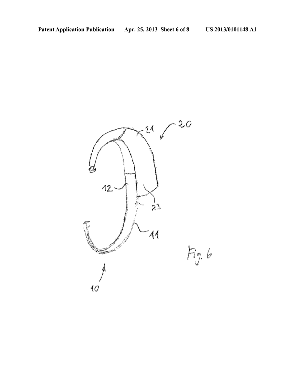 HEARING AID RETAINER ACCESSORY - diagram, schematic, and image 07