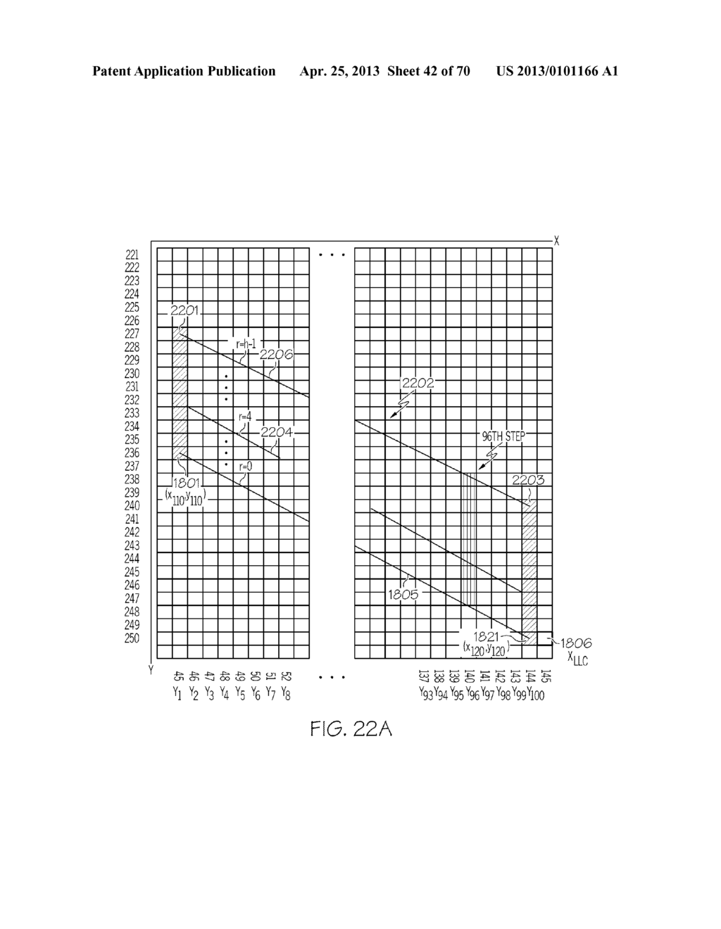 EVALUATING FEATURES IN AN IMAGE POSSIBLY CORRESPONDING TO AN INTERSECTION     OF A PALLET STRINGER AND A PALLET BOARD - diagram, schematic, and image 43