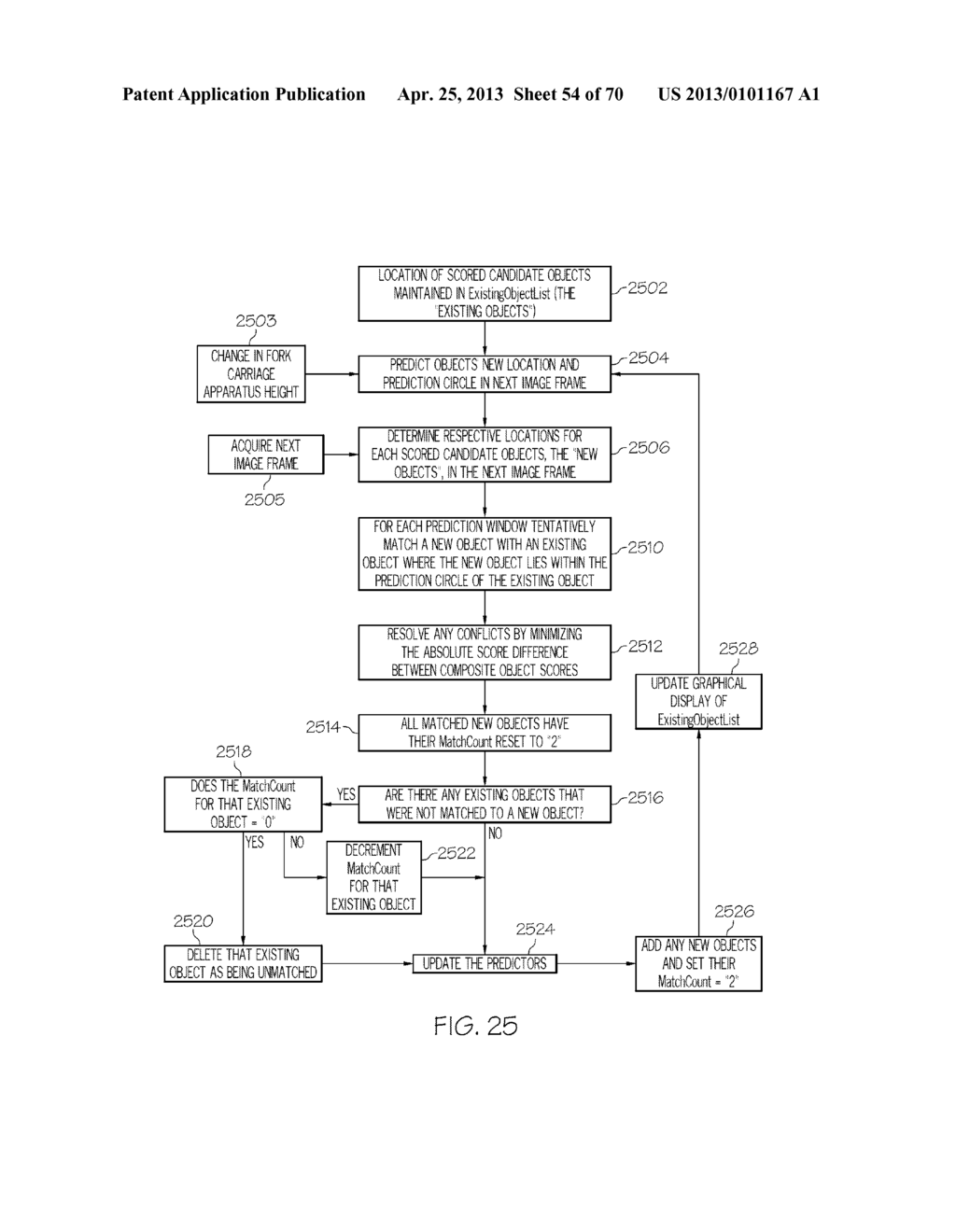 IDENTIFYING, MATCHING AND TRACKING MULTIPLE OBJECTS IN A SEQUENCE OF     IMAGES - diagram, schematic, and image 55