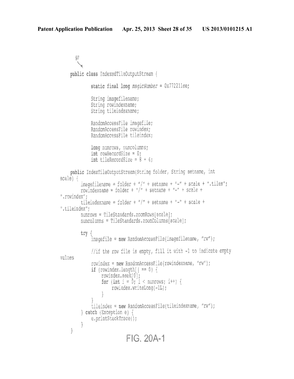 SYSTEM AND METHOD FOR STORING AND RETRIEVING TILED IMAGE DATA - diagram, schematic, and image 29