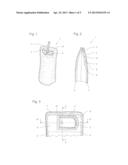 PACKAGING CONTAINER WITH PULL TAB diagram and image