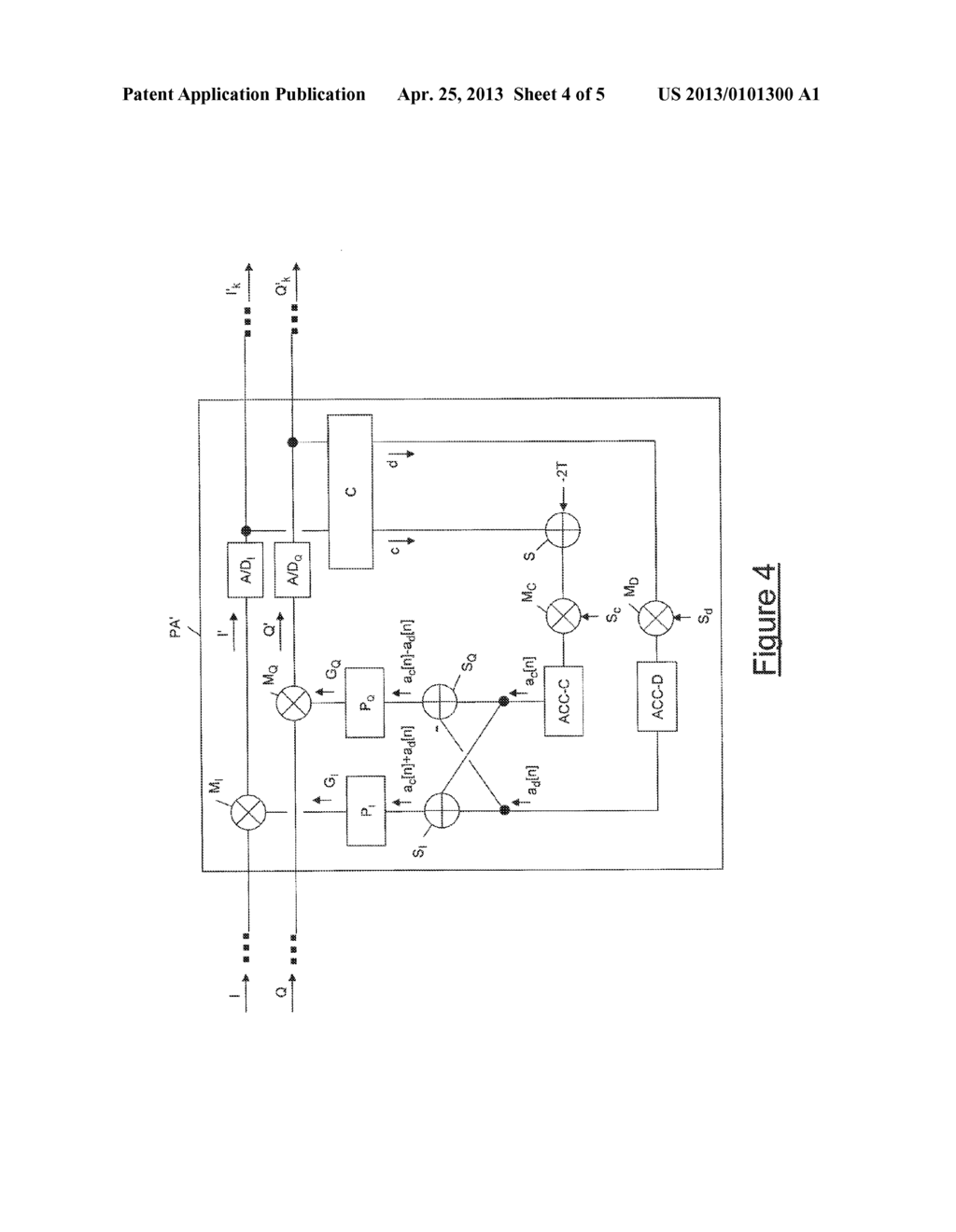 POWER ADJUSTMENT OF IN-PHASE AND QUADRATURE COMPONENTS AT A COHERENT     OPTICAL RECEIVER - diagram, schematic, and image 05