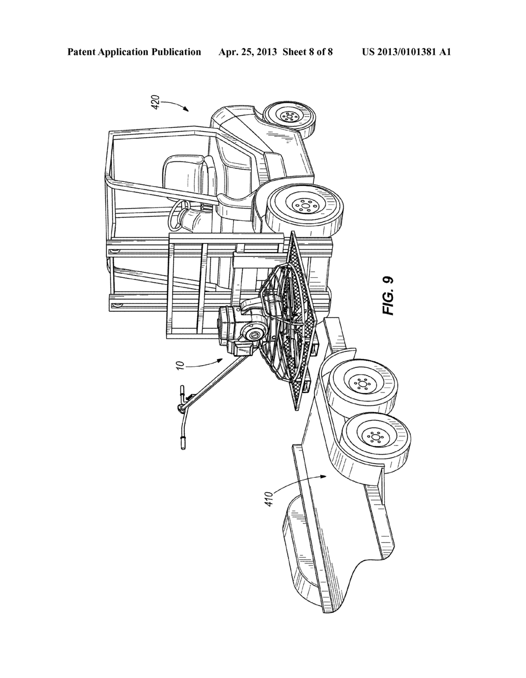 WEIGHT RELIEF TRANSPORTATION APPARATUS FOR CONSTRUCTION EQUIPMENT - diagram, schematic, and image 09