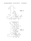 TURBINE COMPONENT INCLUDING AIRFOIL WITH CONTOUR diagram and image