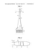 Turbine Blade, and Turbine Rotor and Steam Turbine Using the Turbine Blade diagram and image