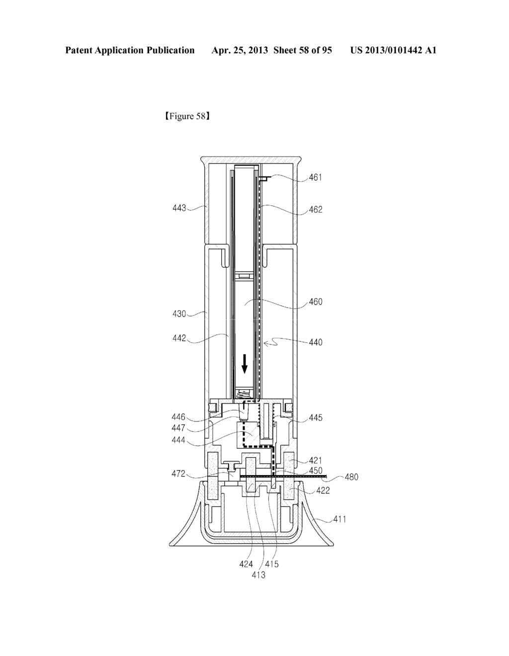 AIR SUCTION PUMP AND METHOD FOR VACUUM SEALING VINYL BAG USING SAME - diagram, schematic, and image 59