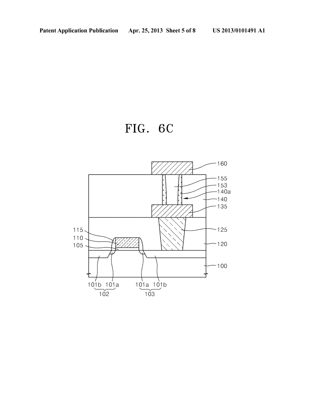 METHOD OF FORMING PHASE CHANGE MATERIAL LAYER USING GE(II) SOURCE, AND     METHOD OF FABRICATING PHASE CHANGE MEMORY DEVICE - diagram, schematic, and image 06