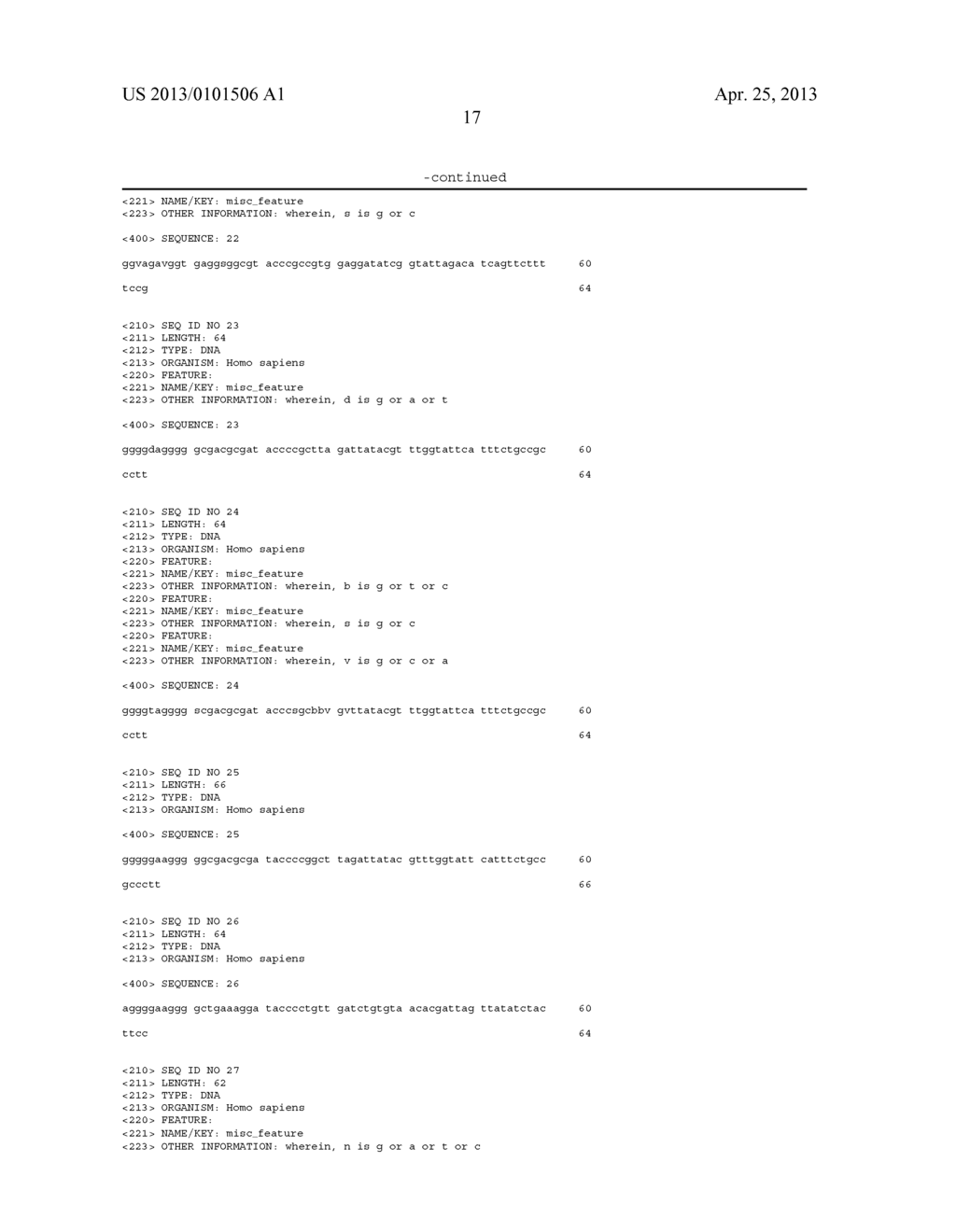 COMPOSITIONS COMPRISING NUCLEIC ACID APTAMERS - diagram, schematic, and image 26