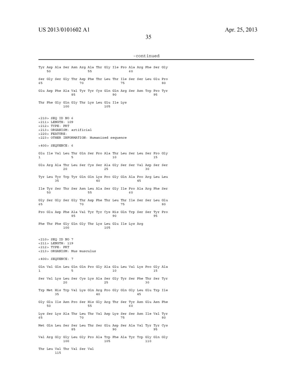 Humanized Antibodies Against Human Interferon-Alpha - diagram, schematic, and image 49