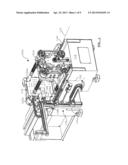 INJECTION MOLDING MACHINE WITH INTEGRATED PART HANDLING APPARATUS diagram and image