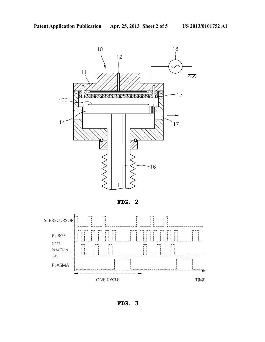 METHOD FOR DEPOSITING CYCLIC THIN FILM - diagram, schematic, and image 03