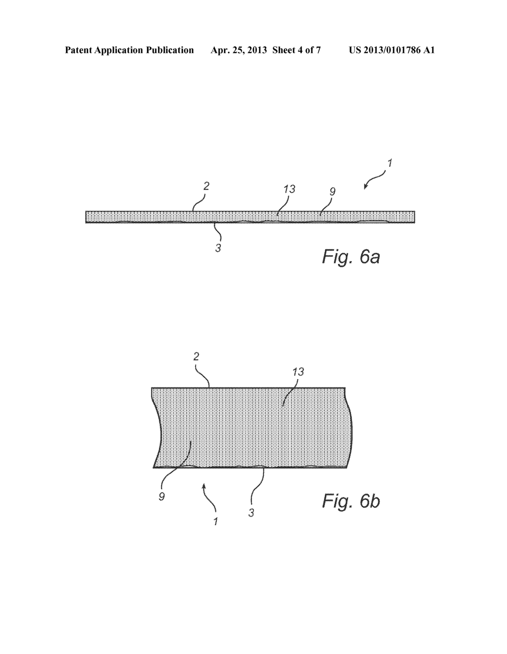 METHOD FOR TREATMENT OF A BOARD AND A BOARD ELEMENT - diagram, schematic, and image 05