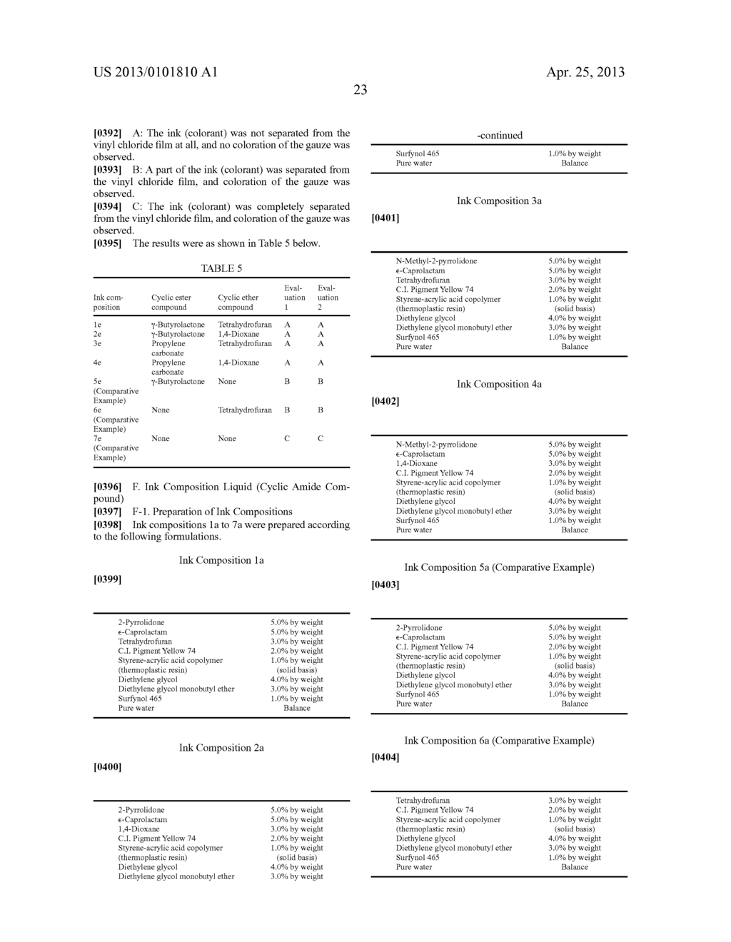 TREATMENT LIQUID FOR PLASTIC FILM, PRIMER LIQUID FOR PRINTING, INK     COMPOSITION, AND METHOD FOR INK JET - diagram, schematic, and image 24