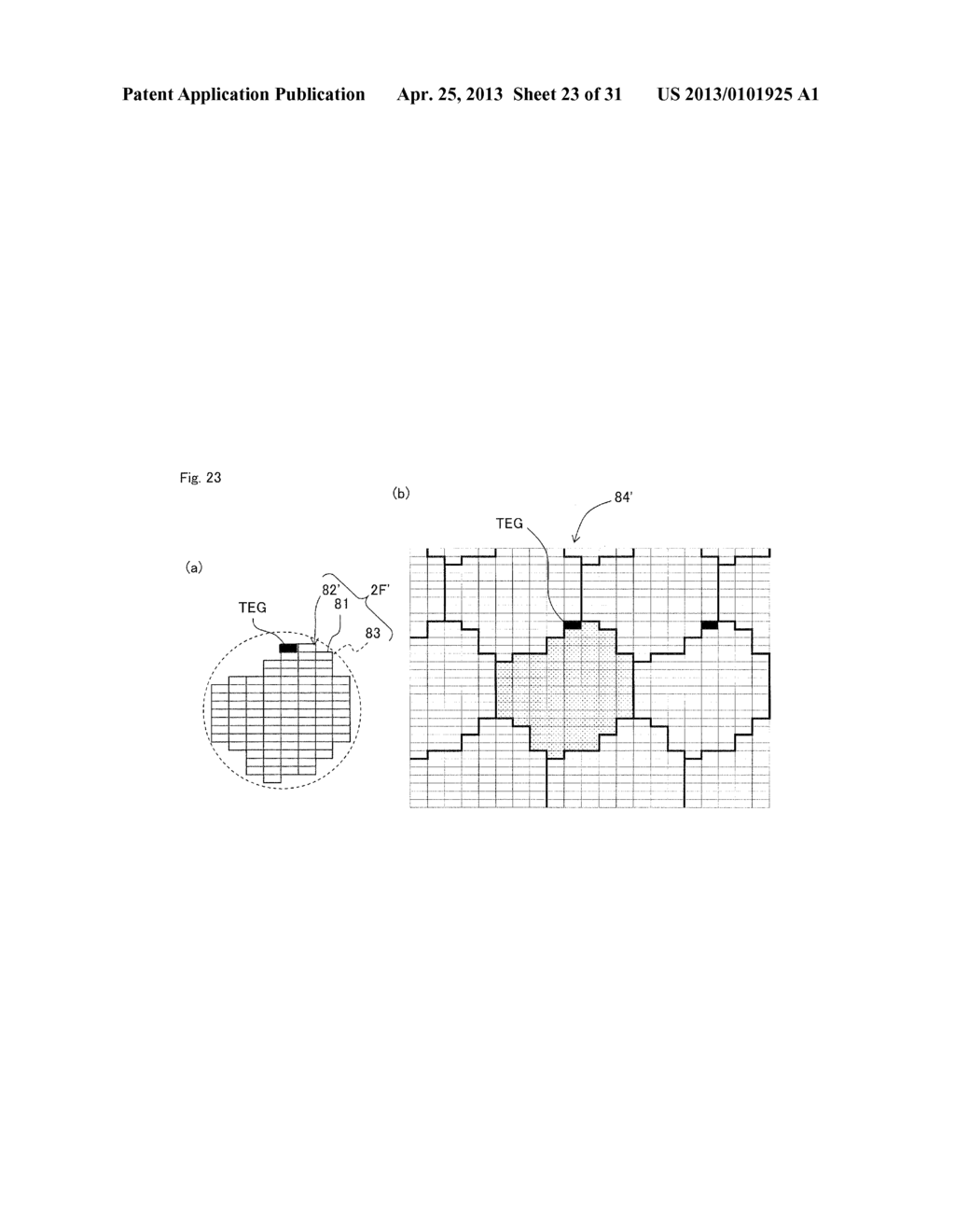 RETICLE FOR EXPOSURE, EXPOSURE METHOD AND PRODUCTION METHOD OF     SEMICONDUCTOR WAFER - diagram, schematic, and image 24