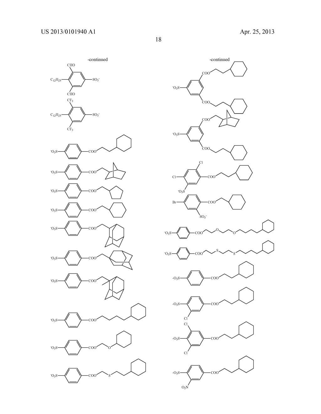 CHEMICAL AMPLIFIED PHOTORESIST COMPOSITION - diagram, schematic, and image 20