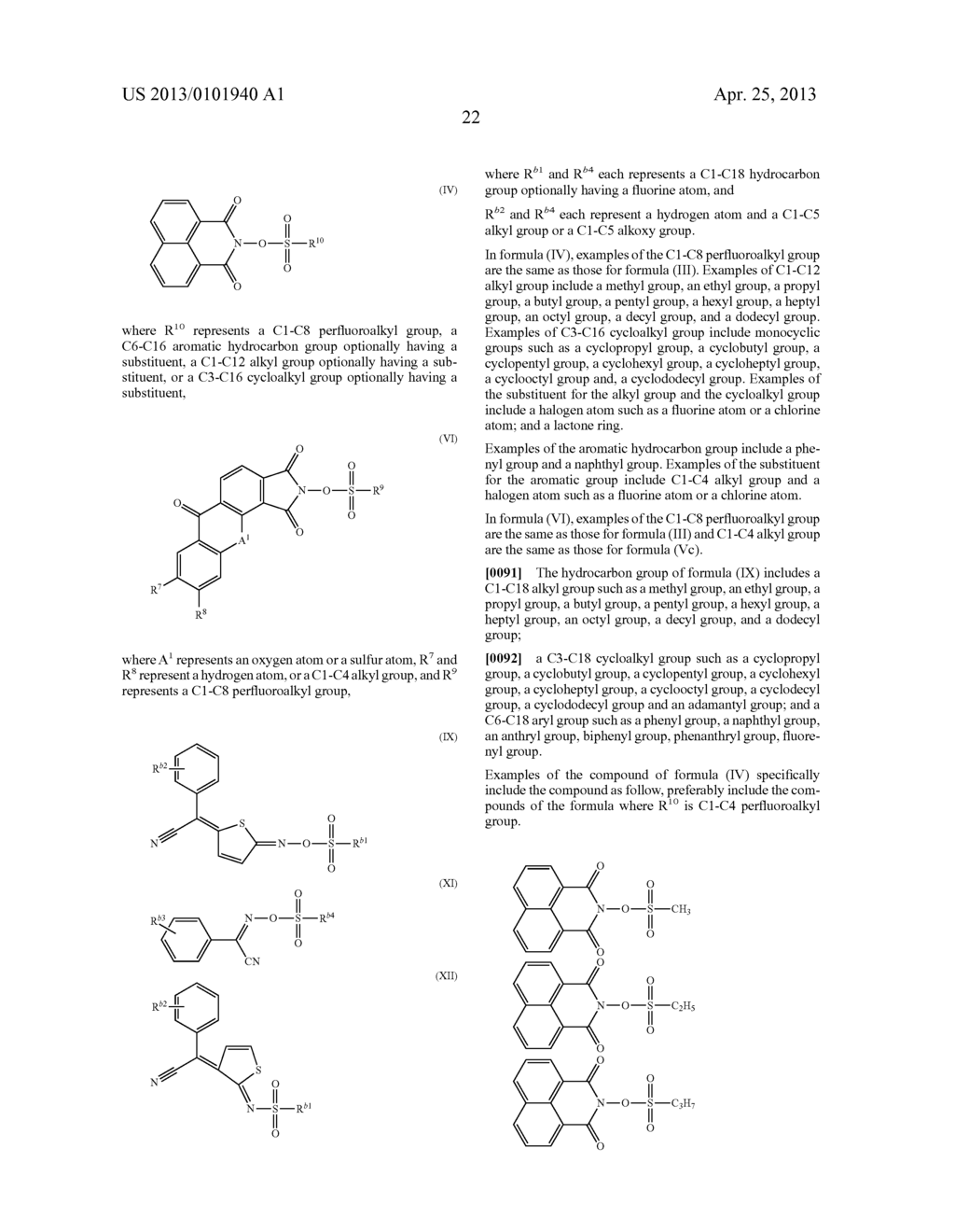 CHEMICAL AMPLIFIED PHOTORESIST COMPOSITION - diagram, schematic, and image 24