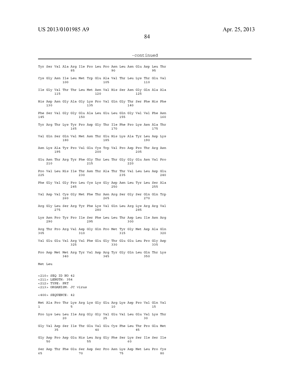 METHODS FOR THE DETECTION OF JC POLYOMA VIRUS - diagram, schematic, and image 114