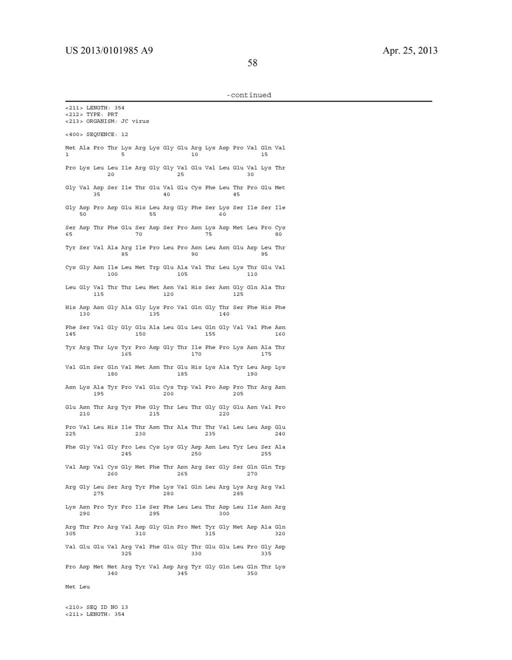 METHODS FOR THE DETECTION OF JC POLYOMA VIRUS - diagram, schematic, and image 88