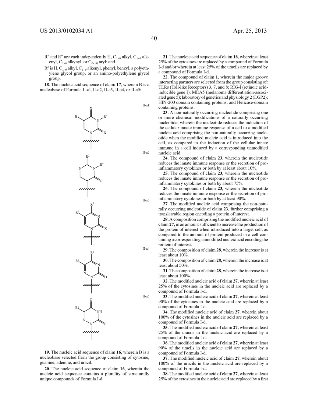 MODIFIED NUCLEOSIDES, NUCLEOTIDES, AND NUCLEIC ACIDS, AND USES THEREOF - diagram, schematic, and image 65