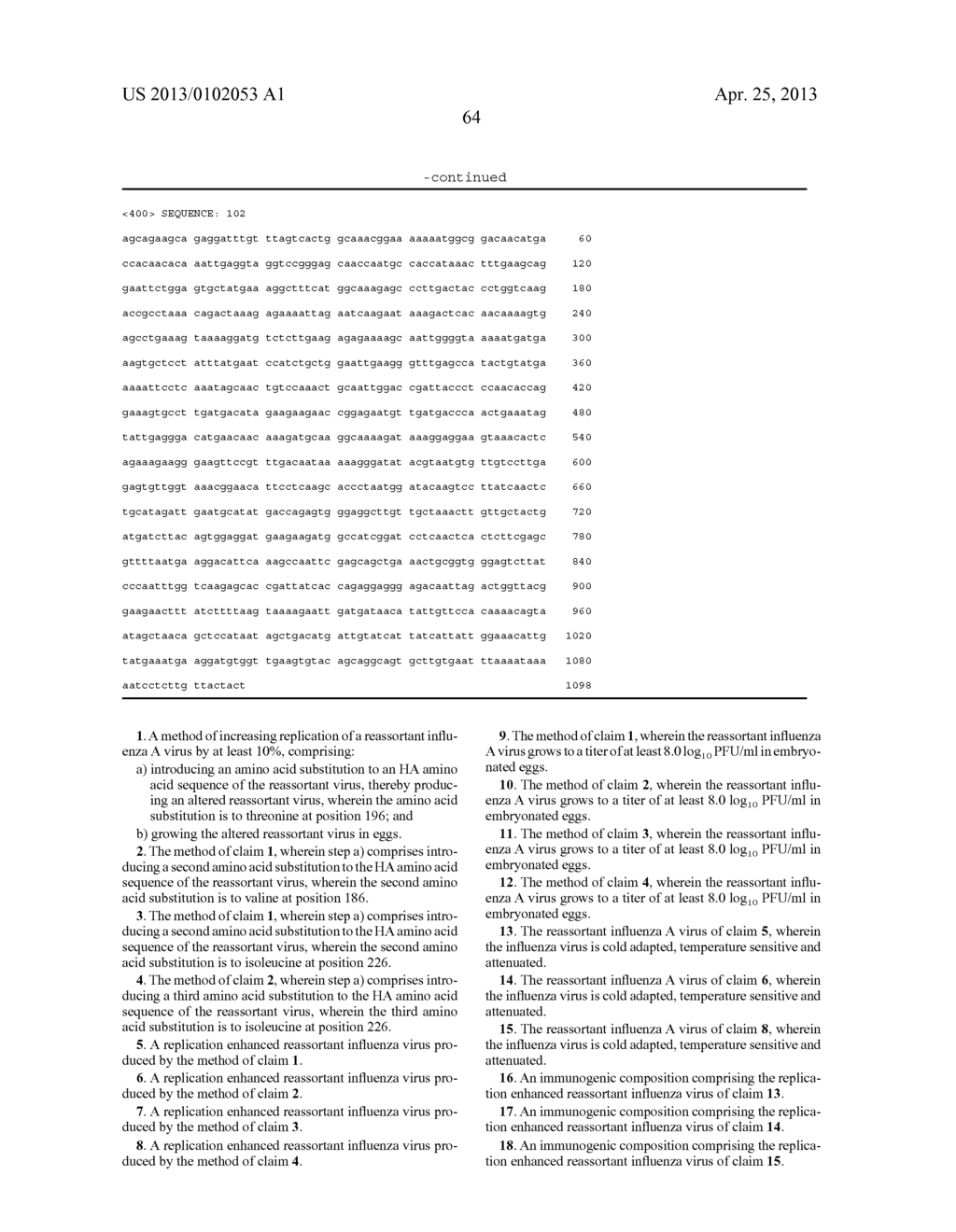 Multi Plasmid System For The Production Of Influenza Virus - diagram, schematic, and image 136