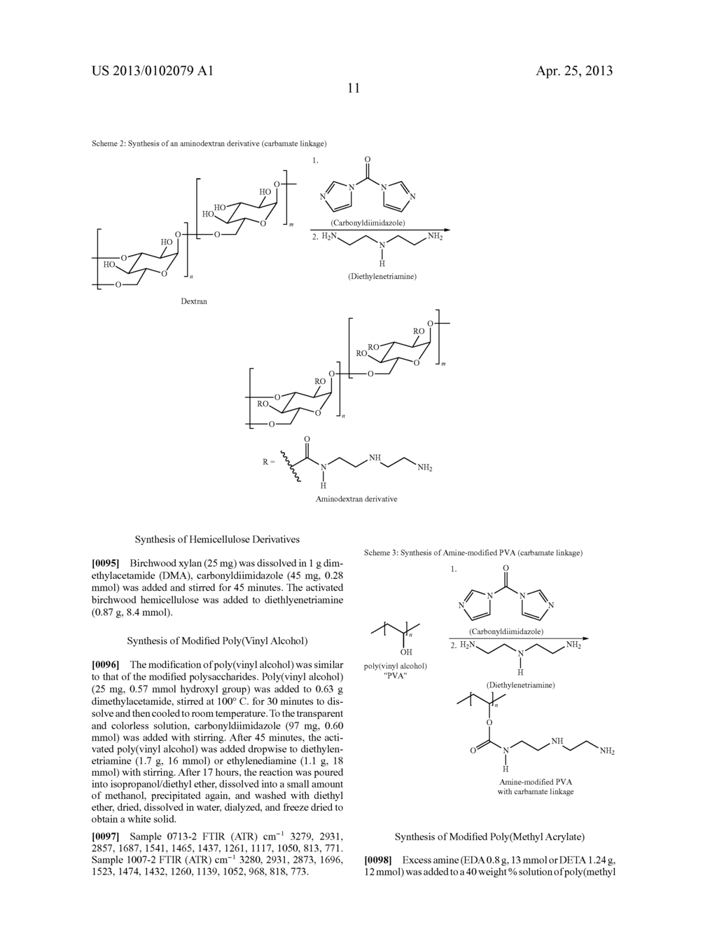 POLYAMINE-CONTAINING POLYMERS AND METHODS OF SYNTHESIS AND USE - diagram, schematic, and image 32