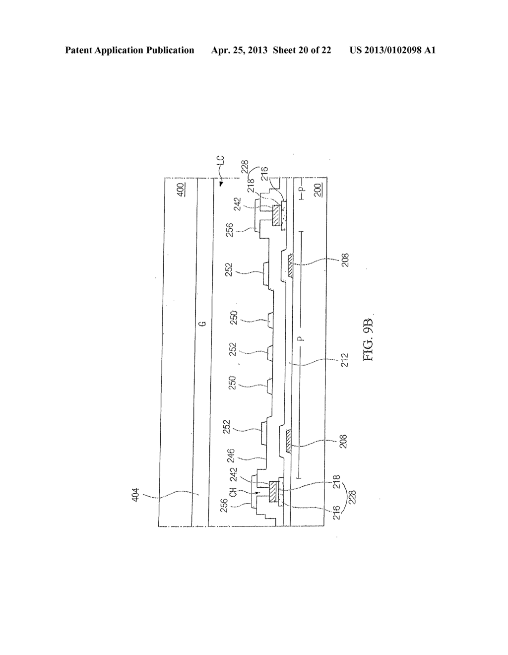 ARRAY SUBSTRATE FOR LIQUID CRYSTAL DISPLAY DEVICE AND METHOD OF     MANUFACTURING THE SAME - diagram, schematic, and image 21