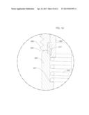 Coaxial Barrel Fittings and couplings with Ground Establishing Traveling     Sleeves diagram and image