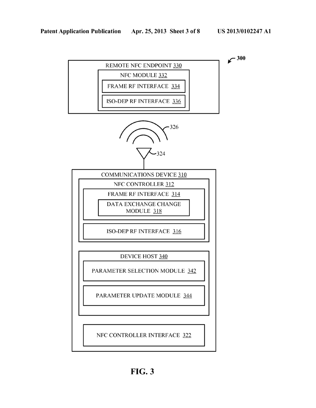 METHODS AND APPARATUS FOR IMPROVING NFC DATA EXCHANGE CONFIGURATION     PARAMETER UPDATE MECHANISMS - diagram, schematic, and image 04