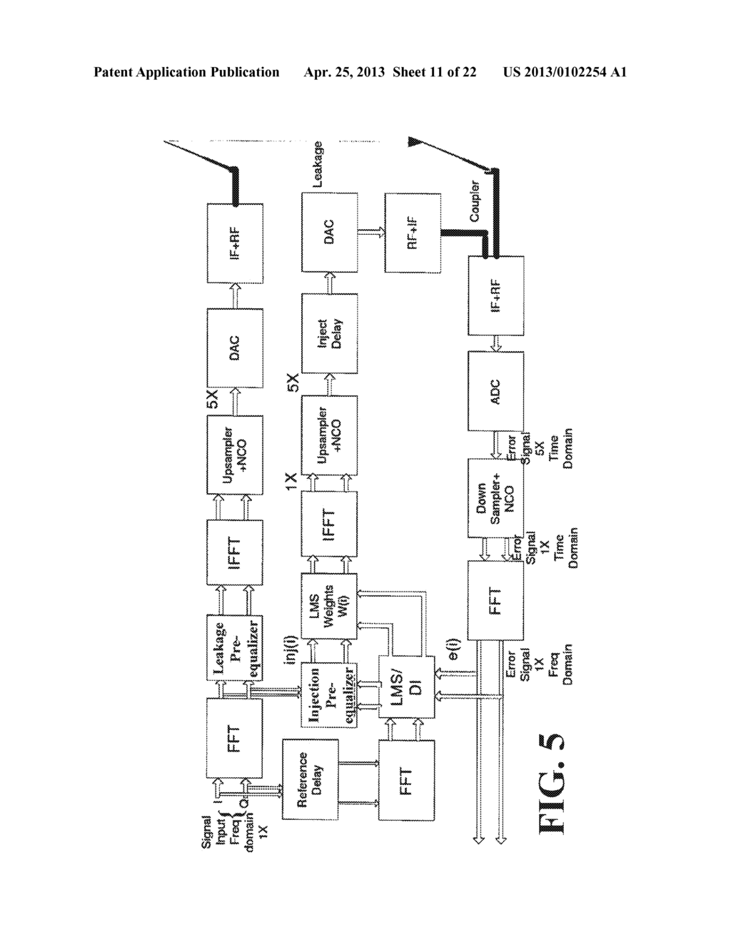 METHOD AND SYSTEM OF INTERFERENCE CANCELATION IN COLLOCATED TRANSCEIVERS     CONFIGURATIONS - diagram, schematic, and image 12