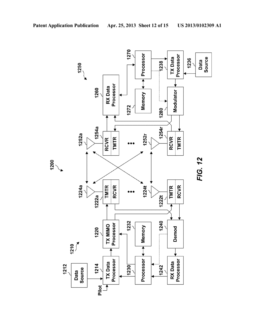 METHOD AND APPARATUS FOR CALIBRATING TRANSMIT POWER OF A FEMTO NODE - diagram, schematic, and image 13