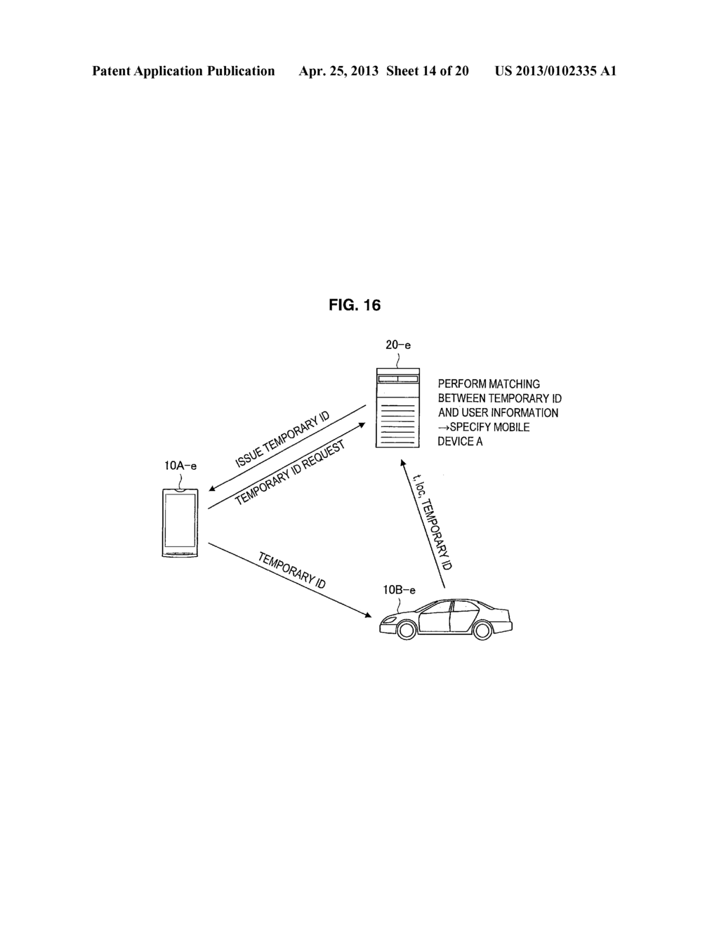 MOBILE DEVICE, INFORMATION PROCESSING DEVICE, LOCATION INFORMATION     ACQUISITION METHOD, LOCATION INFORMATION ACQUISITION SYSTEM, AND PROGRAM - diagram, schematic, and image 15