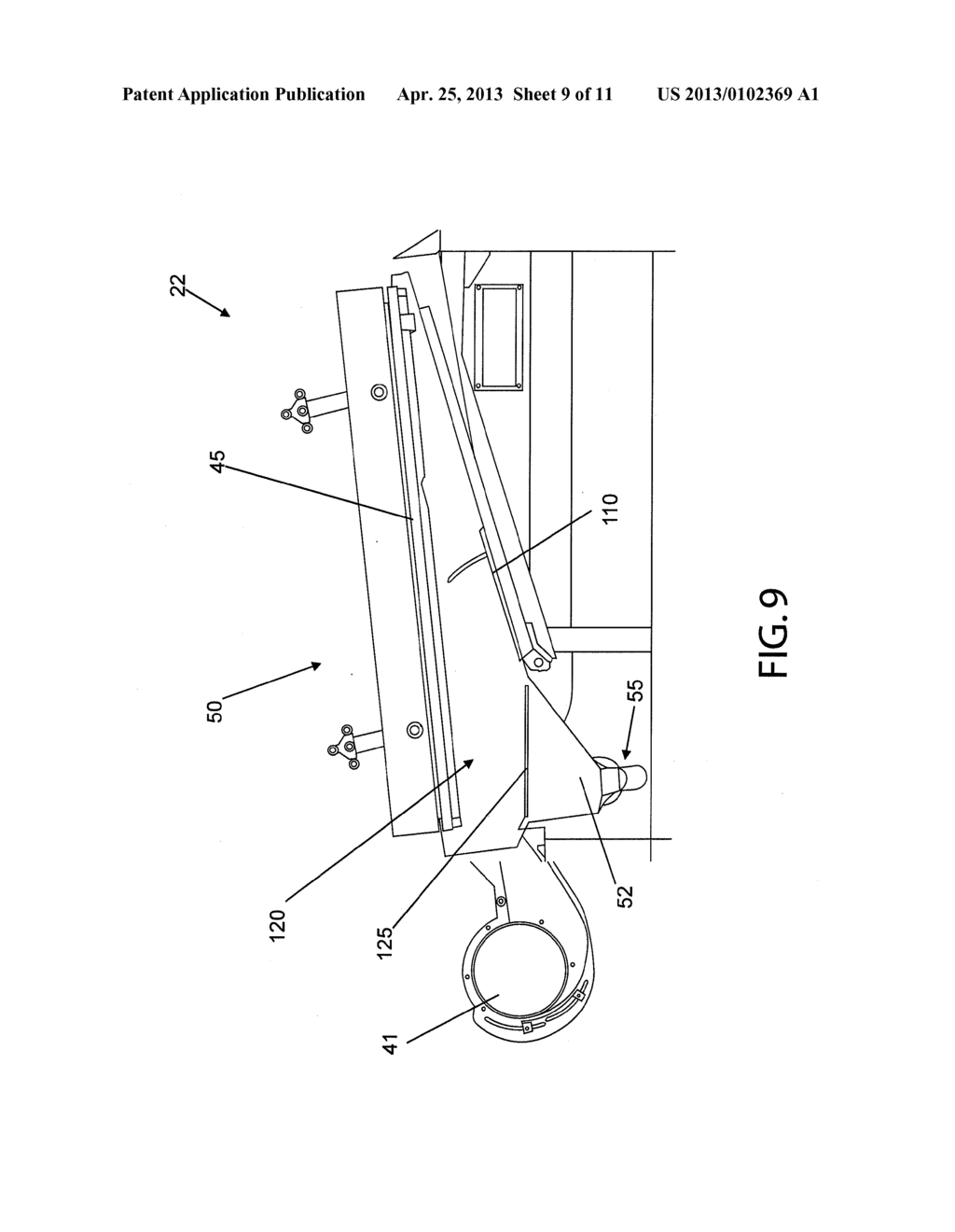 COMBINE HARVESTER AND ASSOCIATED METHOD FOR GATHERING GRAIN - diagram, schematic, and image 10