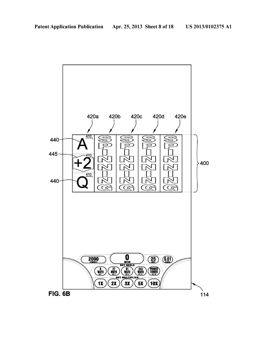 WAGERING GAME WITH EXPANDING REELS - diagram, schematic, and image 09