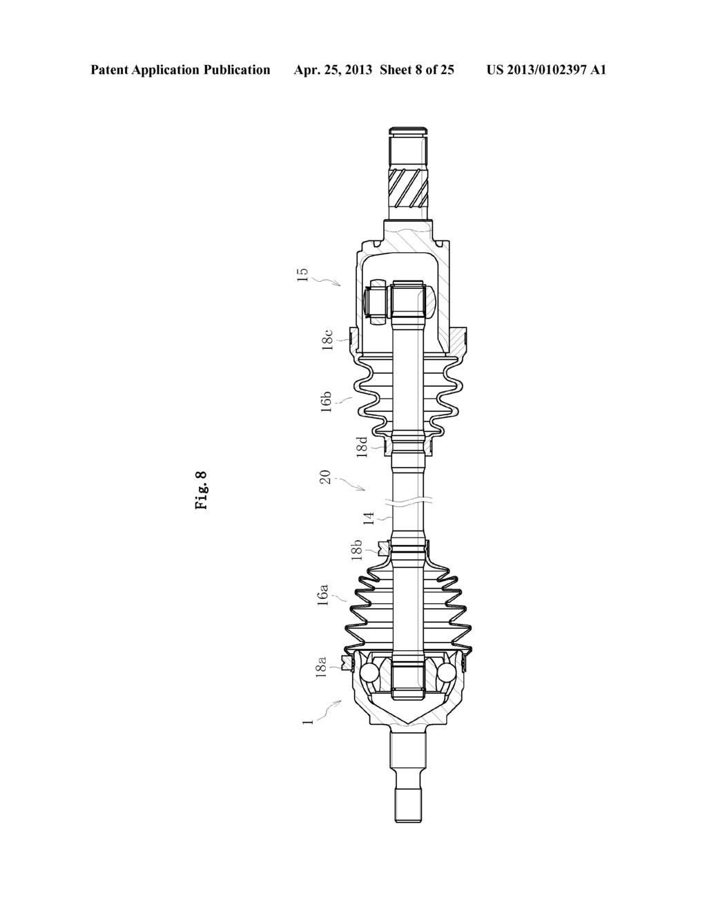 FIXED-TYPE CONSTANT VELOCITY UNIVERSAL JOINT - diagram, schematic, and image 09