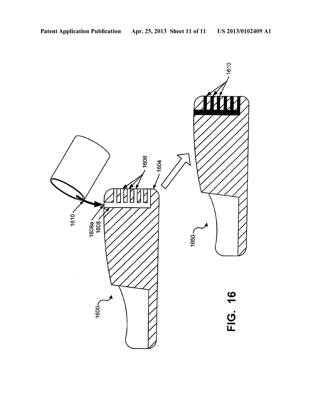 Putter Heads and Putters Including Polymeric Material As Part of the Ball     Striking Face - diagram, schematic, and image 12