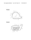 GOLF CLUB HEAD diagram and image