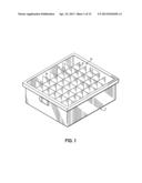 Partition Assembly Made With Partitions Having Rounded Edges and Method of     Making Same diagram and image