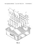 Partition Assembly Made With Partitions Having Rounded Edges and Method of     Making Same diagram and image