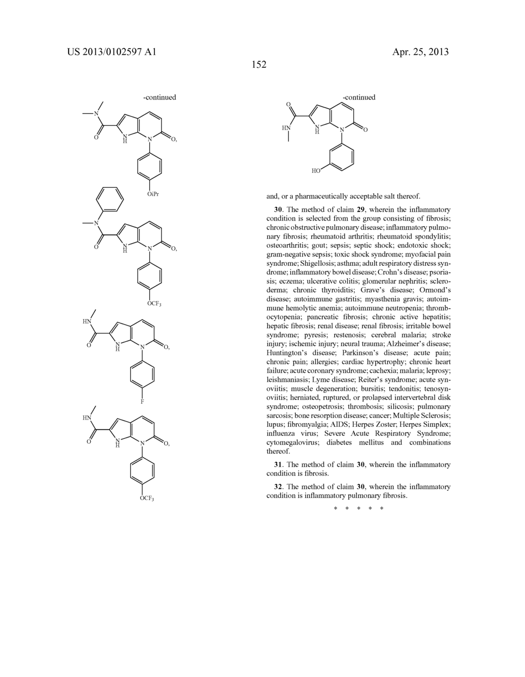 COMPOUNDS AND METHODS FOR TREATING INFLAMMATORY AND FIBROTIC DISORDERS - diagram, schematic, and image 153