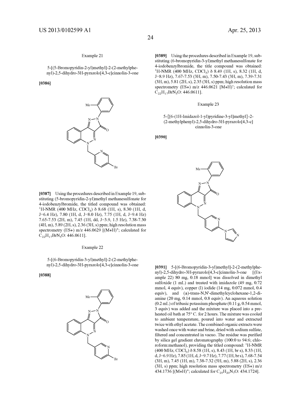 PYRAZOLO [4,3-C] CINNOLIN-3-ONE M1 RECEPTOR POSITIVE ALLOSTERIC MODULATORS - diagram, schematic, and image 25