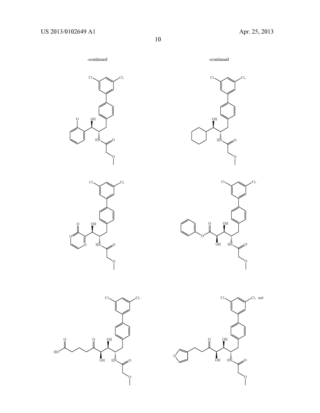 SUBSTITUTED BIARYL ALKYL AMIDES - diagram, schematic, and image 14