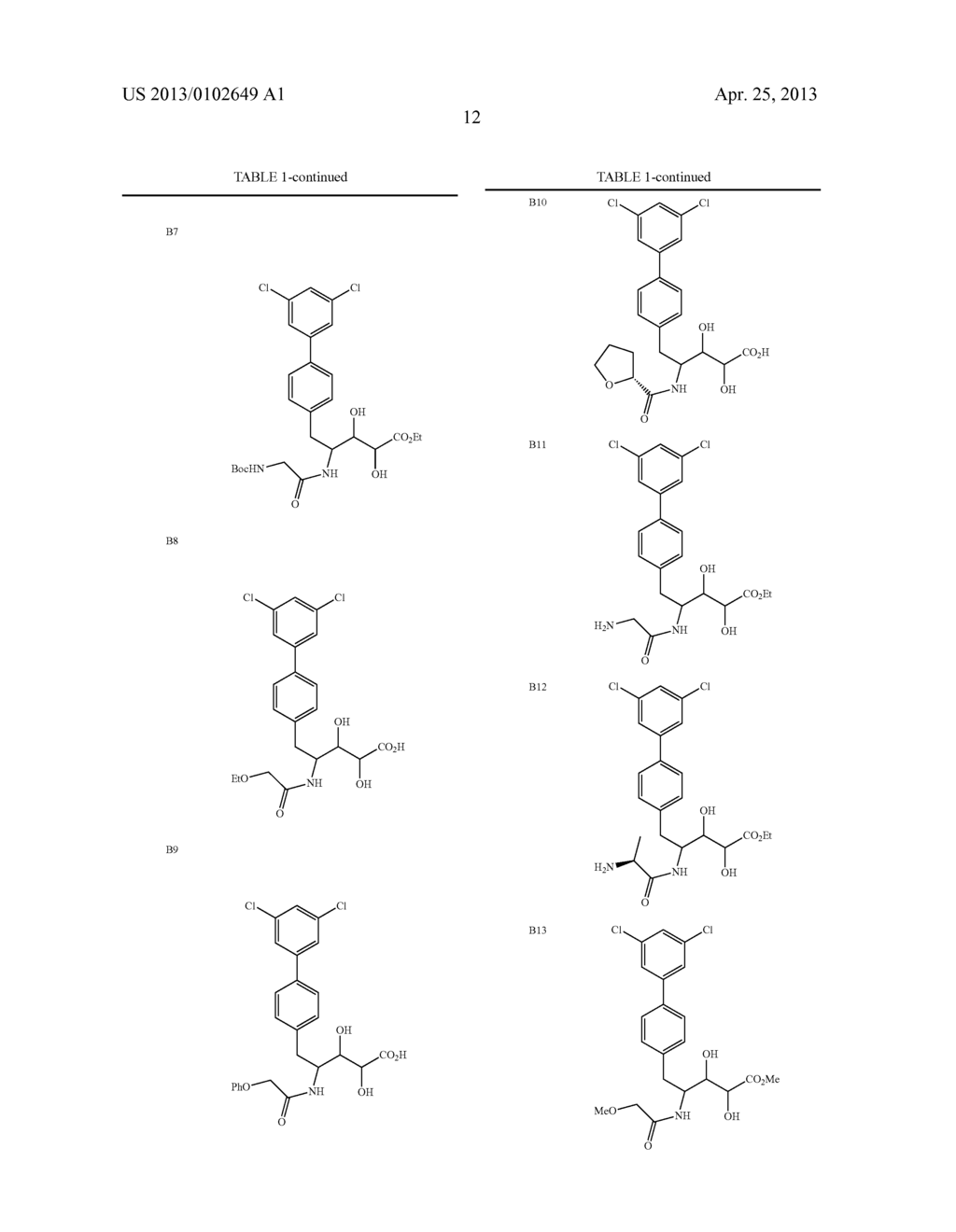 SUBSTITUTED BIARYL ALKYL AMIDES - diagram, schematic, and image 16