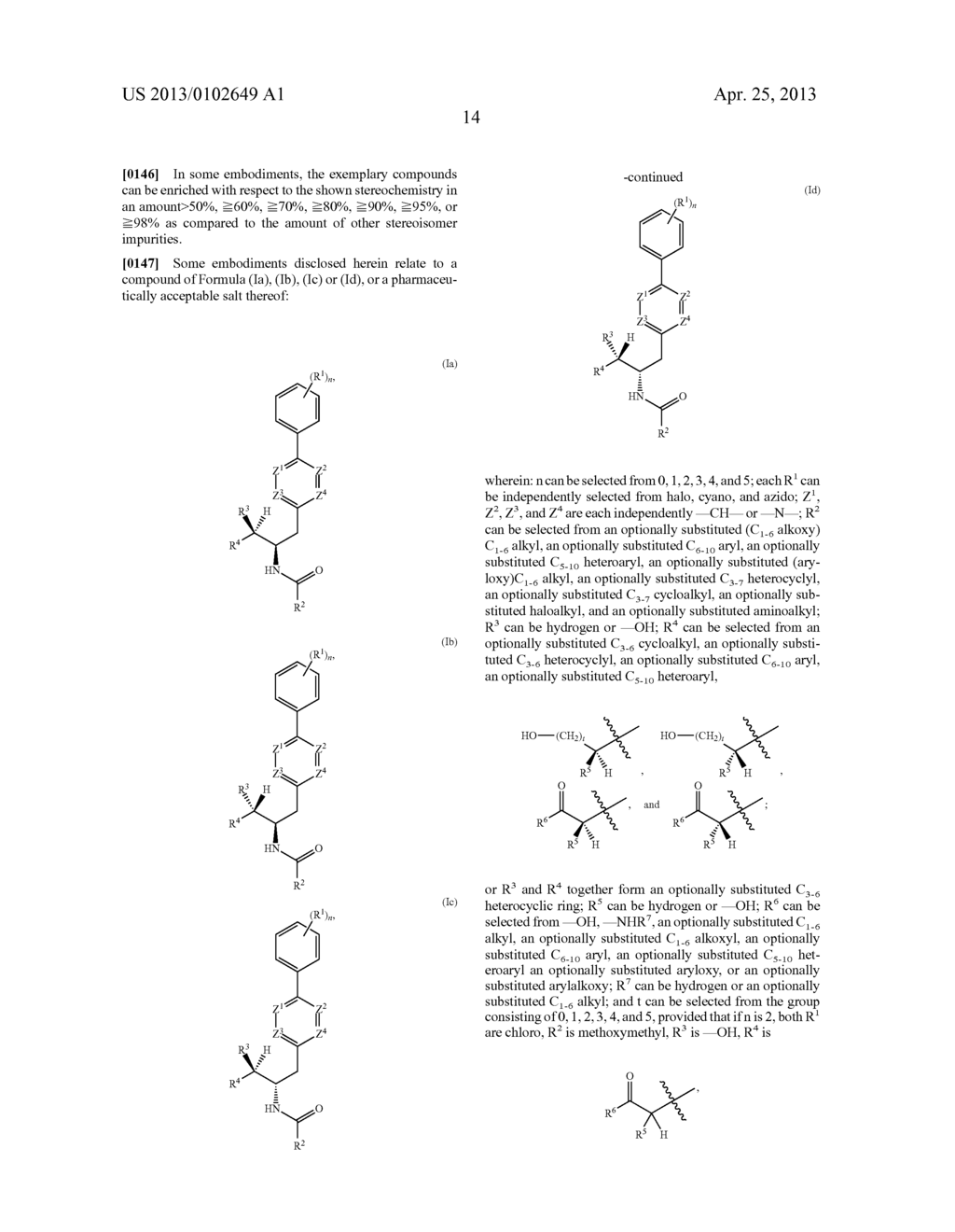 SUBSTITUTED BIARYL ALKYL AMIDES - diagram, schematic, and image 18