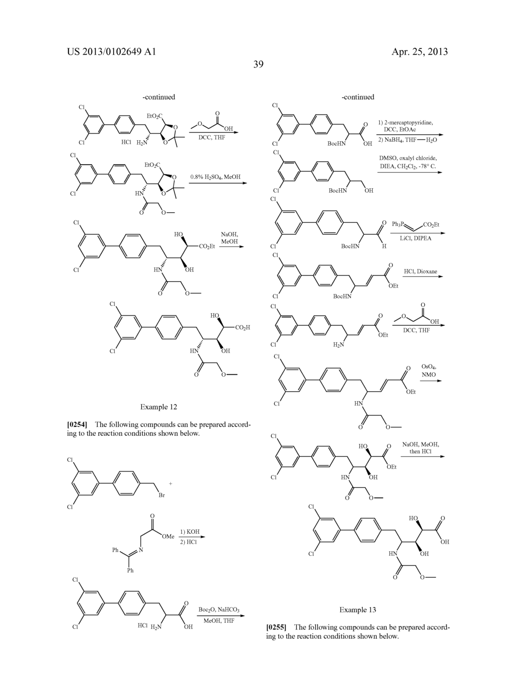 SUBSTITUTED BIARYL ALKYL AMIDES - diagram, schematic, and image 43