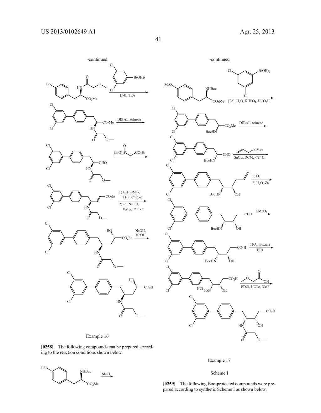 SUBSTITUTED BIARYL ALKYL AMIDES - diagram, schematic, and image 45