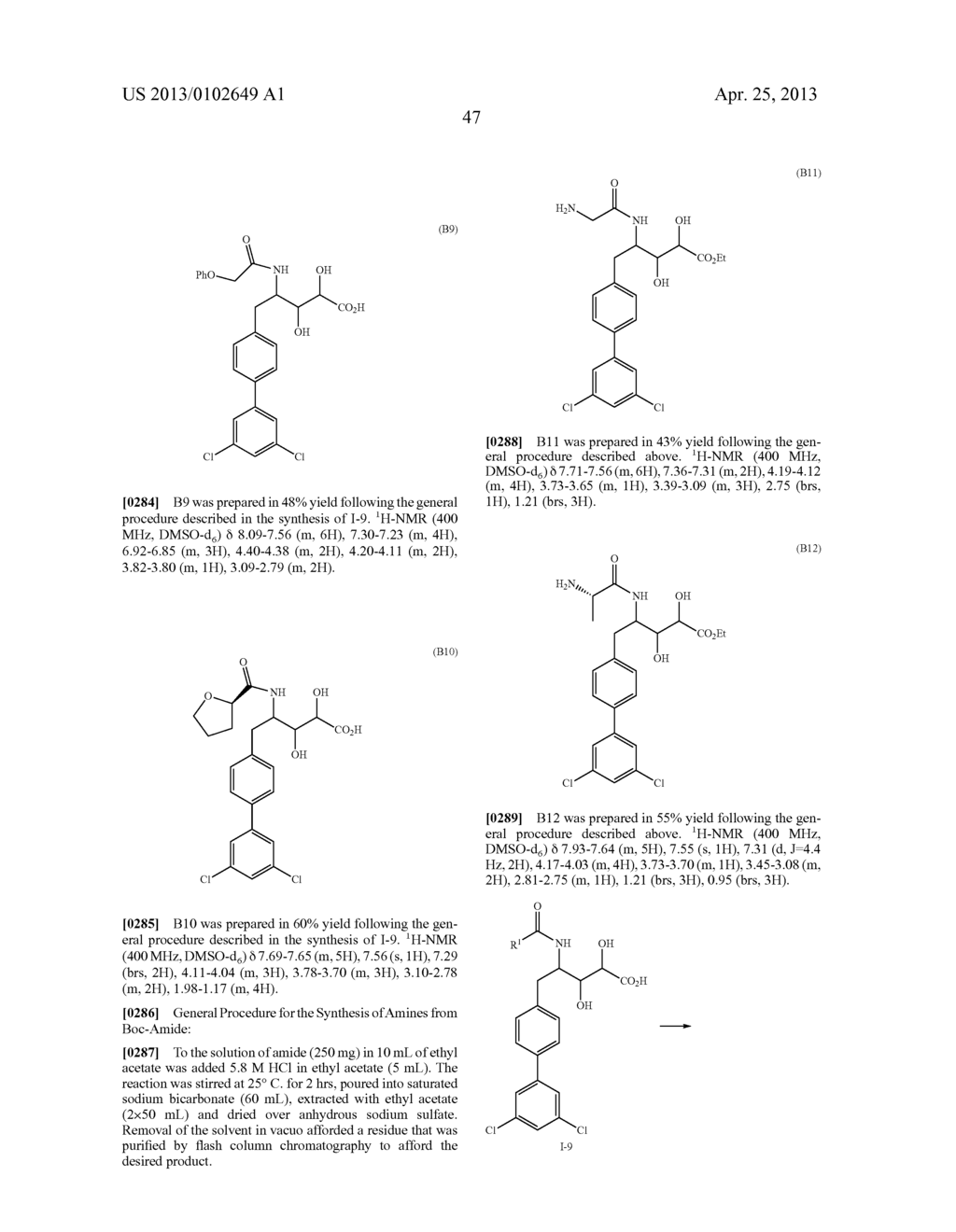 SUBSTITUTED BIARYL ALKYL AMIDES - diagram, schematic, and image 51