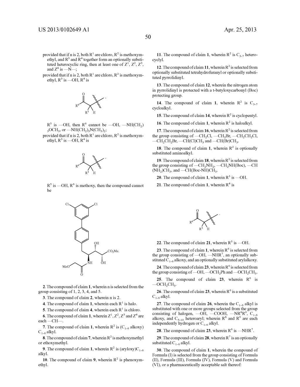SUBSTITUTED BIARYL ALKYL AMIDES - diagram, schematic, and image 54