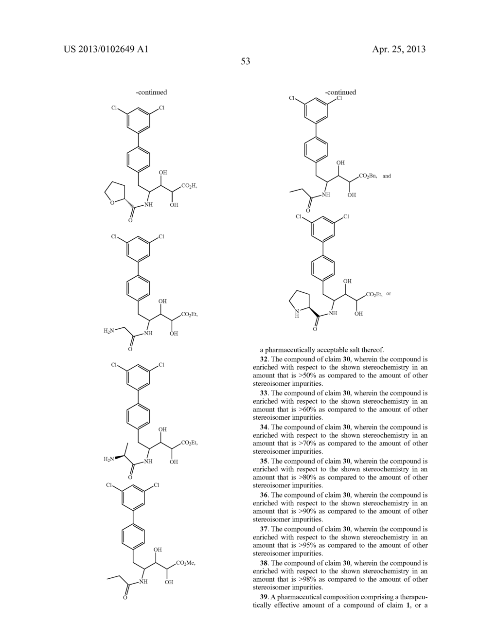 SUBSTITUTED BIARYL ALKYL AMIDES - diagram, schematic, and image 57