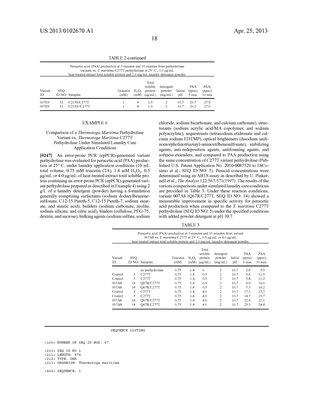 PERHYDROLASE VARIANT PROVIDING IMPROVED SPECIFIC ACTIVITY - diagram, schematic, and image 19