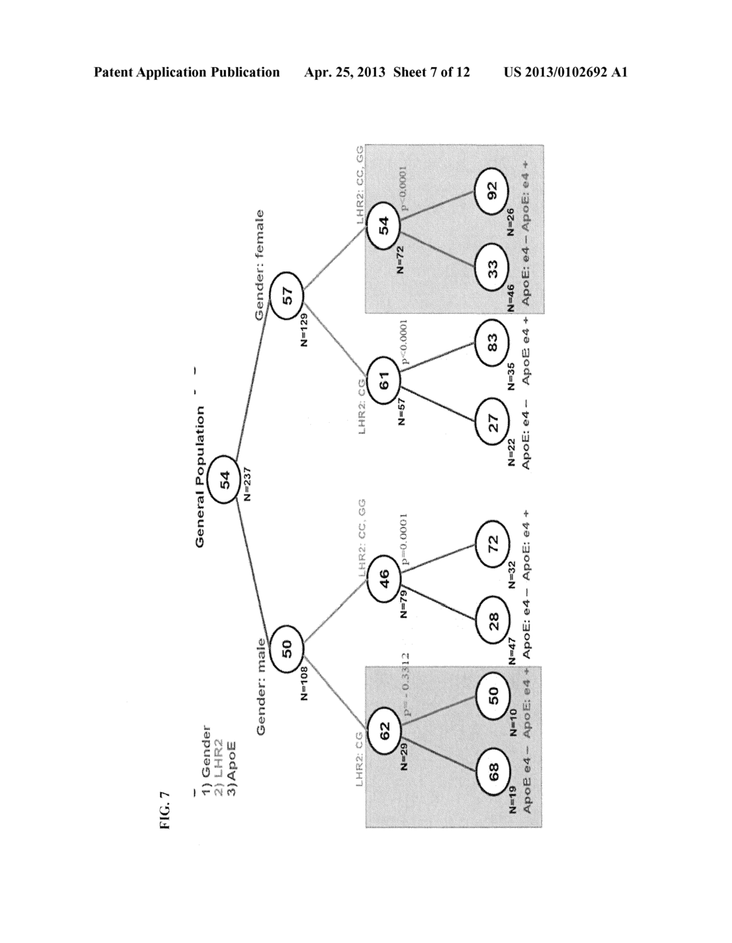 METHODS FOR ASSESSING RISK OF ALZHEIMER'S DISEASE IN A PATIENT - diagram, schematic, and image 08